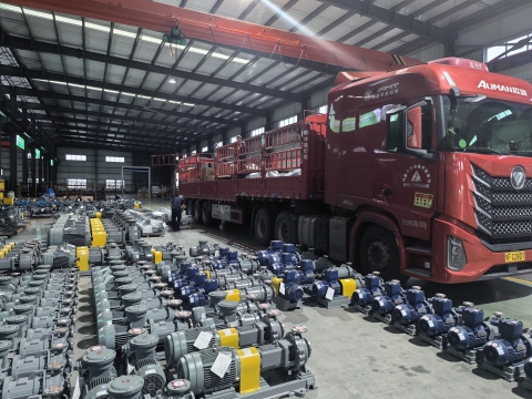 123 sets pump ready for delivery to Henan